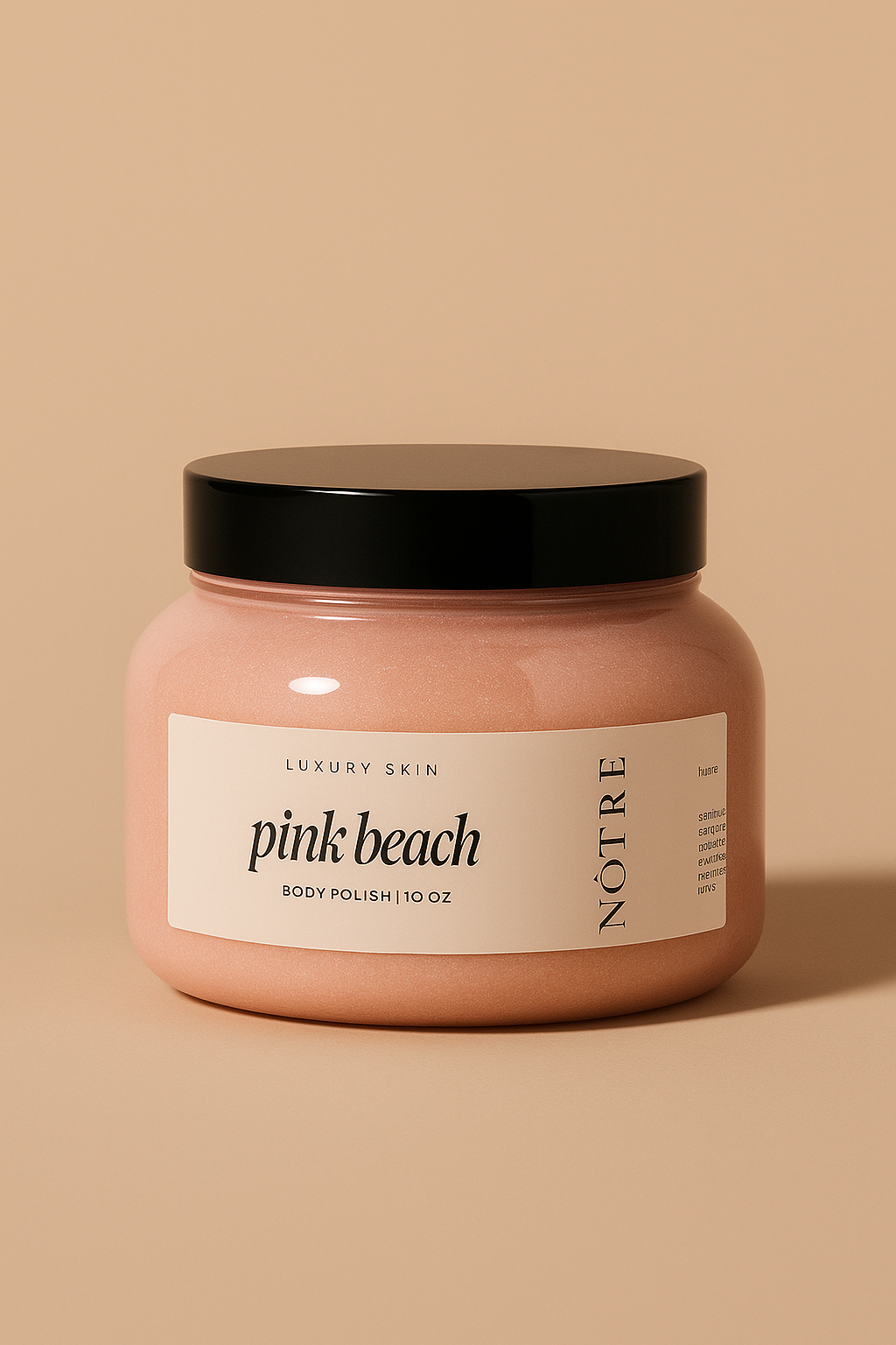 Pink Beach | Body Scrub - Notre Luxury Skin